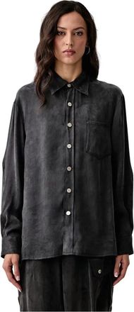 Pinko Careser Shirt - Dames - Overhemden - Zwart - M - Overhemden