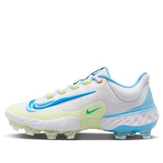 Nike Alpha Huarache Elite 4 Low MCS White Aquarius Blue FQ7724-104