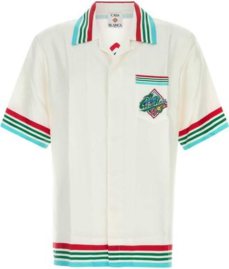Casablanca White Twill Shirt