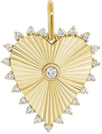 Sabrina Designs 14K 0.15 Ct. Tw. Diamond Charm Pendant