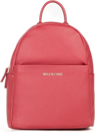 Mario Valentino Stijlvolle rode rugzak - Dames - Rugzakken - Rood - ONE Size - Tassen