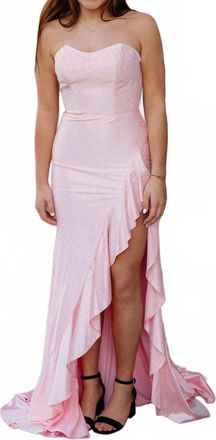 Sherri Hill Womens Prom Dress In Pink