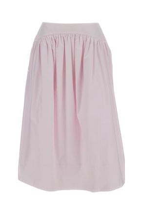 Simone Rocha Pink Babsque Cotton Basque Skirt