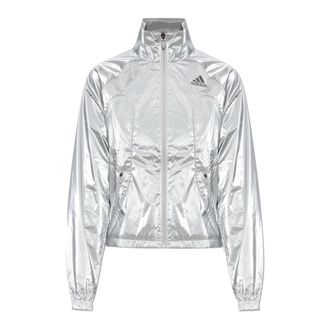 adidas Originals Adidas Originals, Zip-throughs, female, Gray, Size: 2XS Logo Sweatshirt