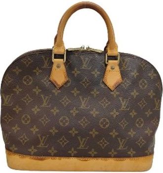 Louis Vuitton Pre-owned Handbags, female, Brown, Size: ONE SIZE Pre-owned Alma Handbag