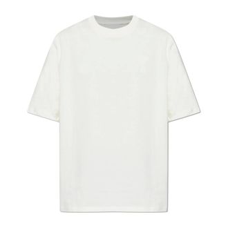 Ami T-Shirts, male, Beige, Size: 3XL Logo T-shirt