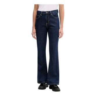 Dickies Flared Jeans - Dames - Jeans - Blauw - Maat: W29 Denim