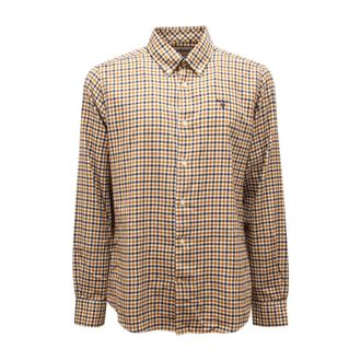 Barbour Finkle Tailored Shirt - Heren - Casual Overhemden - Veelkleurig - M - Katoen - Overhemden