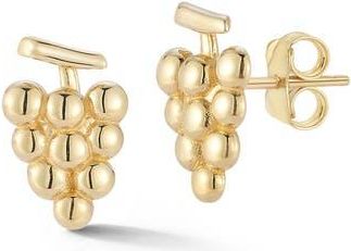 Ember Fine Jewelry 14K Gold Grape Stud Earrings at Nordstrom Rack