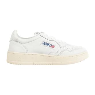 Autry Sneakers, female, White, 4 UK, White Lace Closure Medalist Low Trainers