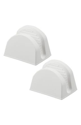 Yamazaki Tableware Set of 2 Silicone Magnetic Pot Holders in White at Nordstrom