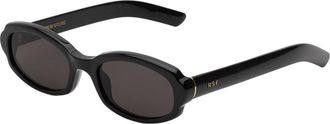 Retro Superfuture ESATTO BLACK HFO Mens Sunglasses Black Size 54