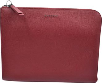 Orciani Handtas Rubino - Heren - Clutches - Rood - ONE Size - Leer - Tassen
