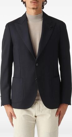 Lardini Jack met enkele rij knopen - Blauw