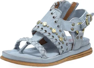 A.S.98 Sullivan Ankle Strap Sandal in Sky at Nordstrom, Size 10.5-11Us