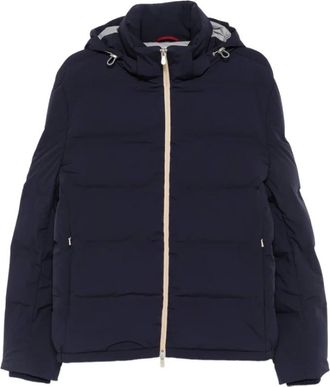 Brunello Cucinelli Hombre, Chaquetas, Azul, Talla: S