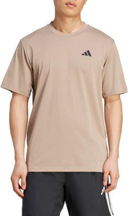 adidas Train Essentials FeelReady Training T-Shirt in Chalky Brown/Black at Nordstrom Rack, Size Xx-Large