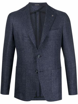 Tagliatore Blazer met enkele rij knopen - Blauw
