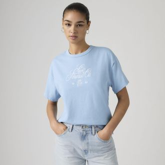 Levi's Graphic Vintage Tee - Womens - XS - Blue