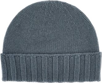 Drumohr Muts van puur kasjmier - Heren - Hoeden - Groen - ONE Size - Kasjmier - Accessoires