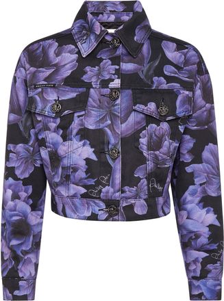 Philipp Plein Spijkerjack Paisley