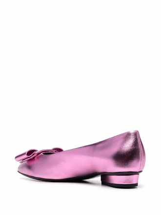 Ferragamo Viva Ballerina Flat - Pink