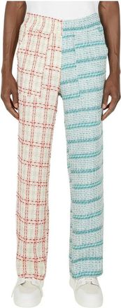 (di)vision Tweed Lounge Pants - Heren - Straight fit broeken - Veelkleurig - 2XS - Tweed - Broeken