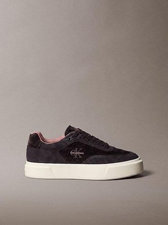 Calvin Klein Signature Sportschoenen Van Su&egrave;de En