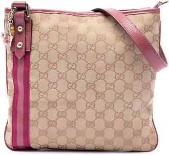 Gucci Pre-owned Gucci GG Canvas Jolicoeur Crossbody Unisex K95A2CSBM3RUUPDK