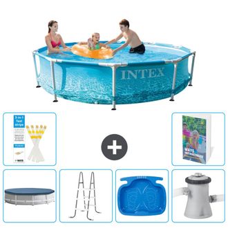 Intex Piscina Con Estructura Redonda - 305x76 Cm - 7-piezas S140