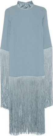Taller Marmo Fringed Dress - Womens - Acetate/Viscose