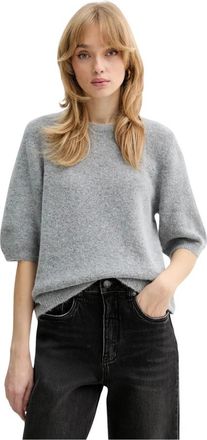Gestuz Round-neck Truien - Dames - Ronde hals truien - Blauw - XS - Truien & Vesten