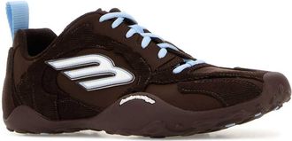 Balenciaga Womens Monday Ultra Sneaker Brown Polyester Recycled Cotton