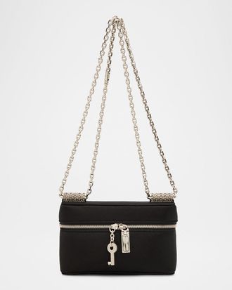 Dolce & Gabbana Charm-Embellished Leather Shoulder Bag