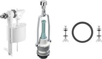 Roca Roca - Kit Juego Mecanismo Tanque Pulsador D2p Con Alimentaci&oacute;n Lateral