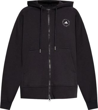 adidas by Stella McCartney Hoodies - Dames - Sportshirts - Zwart - L - Fitness