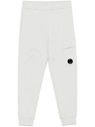 C.P. Company Lens-detailed sweatpants - men - Cotton - M - Blue