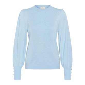 Kaffe Maglieria Girocollo - - Knitwear - Donna - Blu - 2XL