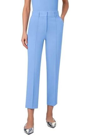 Akris Ferry Pintuck Signature Jersey Pants in Sky at Nordstrom, Size 10