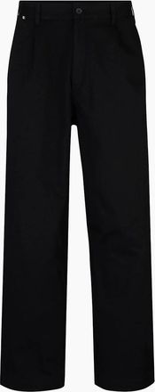 HUGO BOSS Mens Kaiden Solid Patterned Straight Chinos - Black - Size: 30W r
