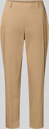 Stehmann Hose in verk&uuml;rzter Passform Modell Flour 2 in Beige, Gr&ouml;&szlig;e 34