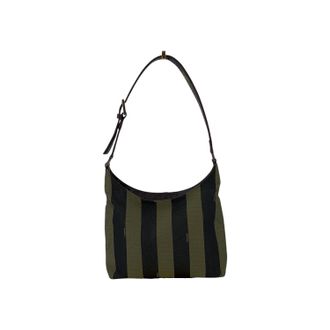 Fendi Fendi Vintage stoffen schoudertas Pequin