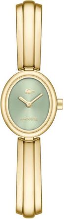 Lacoste Suzanne Oval Bracelet Watch, 18.5mm x 25mm in Green at Nordstrom