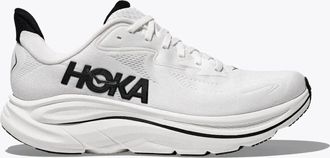 Hoka One One Mens Hoka One One Clifton 10 1162030-WBLC Sneakers White Black Running Shoes