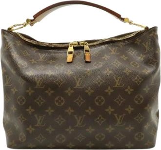 Louis Vuitton Pre-owned Shoulder Bags, female, Brown, Size: ONE SIZE Pre-owned Scherli PM Monogram Shoulder Bag