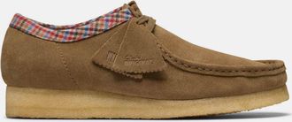 Clarks Mens Wallabee Boat Shoes in Brown - Size UK 10.5