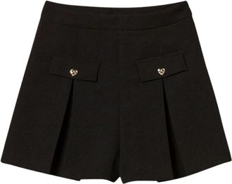 Twinset Shorts - Dames - Bermuda - Zwart - S - Korte Broeken
