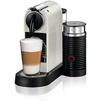 DeLonghi Nespresso Citiz En267.wae Cafetera Con C&aacute;psulas, Sistema De Extracci&oacute;n Especial, 1710 W, 1 L, Pl&aacute;stico, Blanco