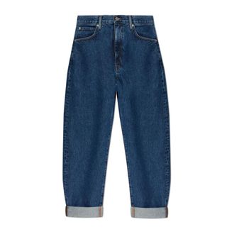 Frame Denim Loose-fit Jeans, female, Blue, Size: W26 High-waisted jeans