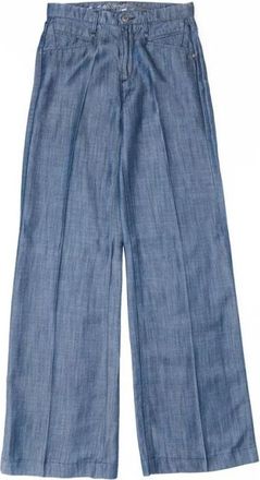 Gas Radiant Lead Glass Pants - Dames - Wijde Broeken - Blauw - W24 - Broeken